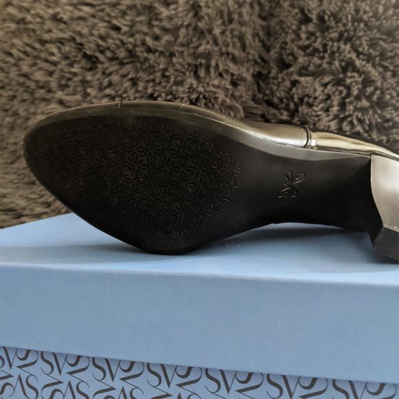 Simply Vera Azalea Black Heels 8.5 - Picture 5 of 5